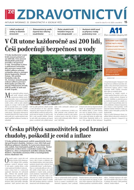 Ze Zdravotnictví 15/2025