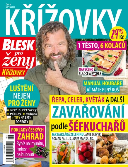 BLESK PRO ŽENY KŘÍŽOVKY - 8/2025