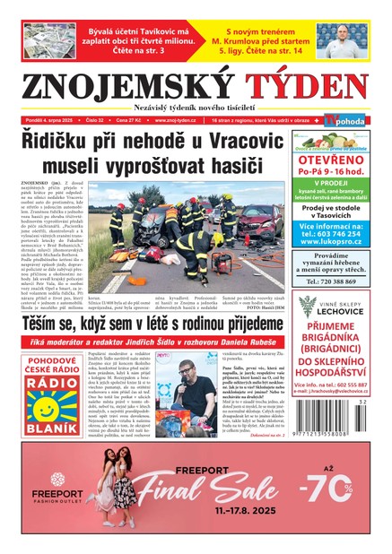 Znojemský týden 32/2025