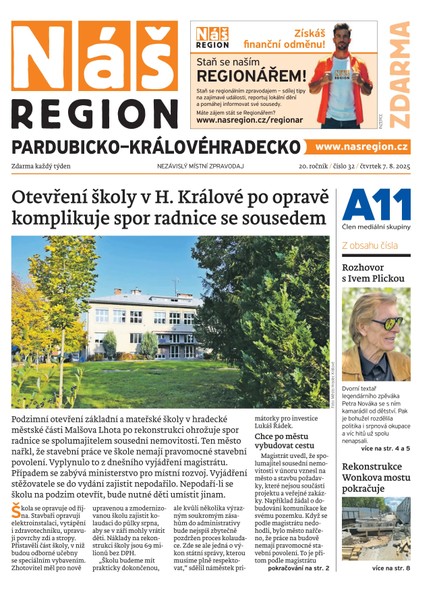 Náš Region - Pardubicko/Královéhradecko 32/2025
