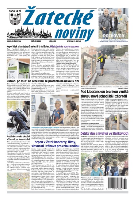 Žatecké noviny 33/25