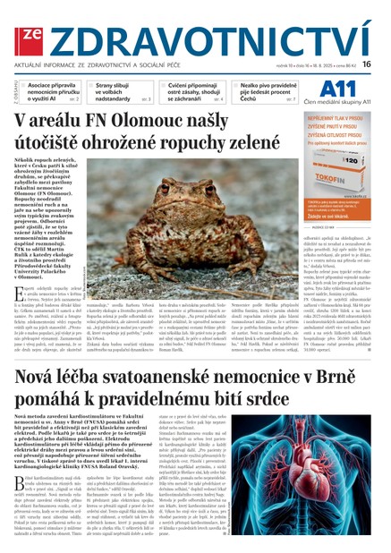 Ze Zdravotnictví 16/2025