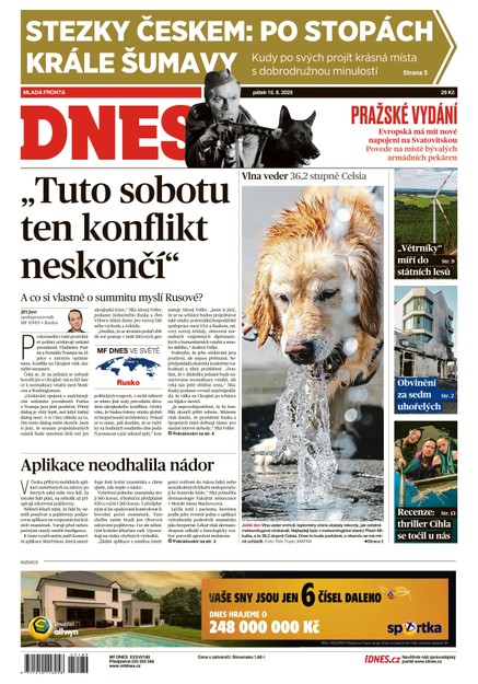 MF DNES - 15.08.2025