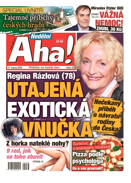 NEDĚLNÍ AHA! - 17.08.2025