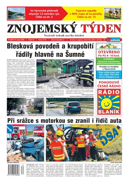 Znojemský týden 34/2025