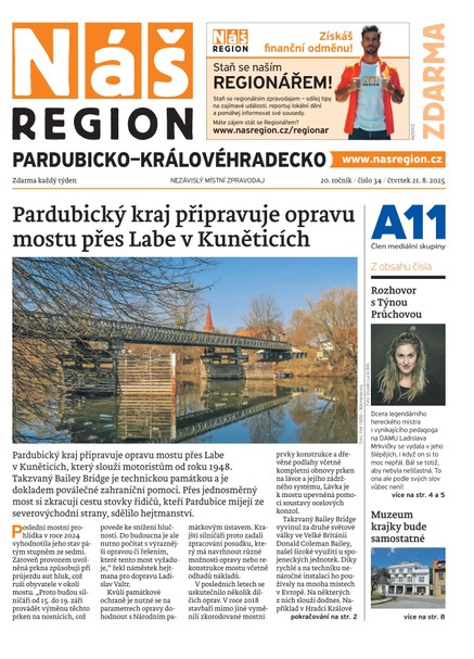 Náš Region - Pardubicko/Královéhradecko 34/2025