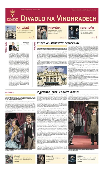 HN 162 - 21.8.2025 Divadlo na Vinohradech