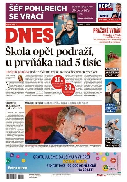 MF DNES - 21.08.2025