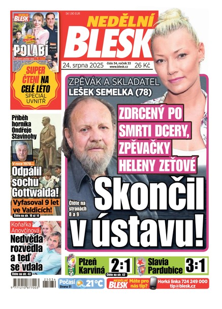 NEDĚLNÍ BLESK - 24.08.2025