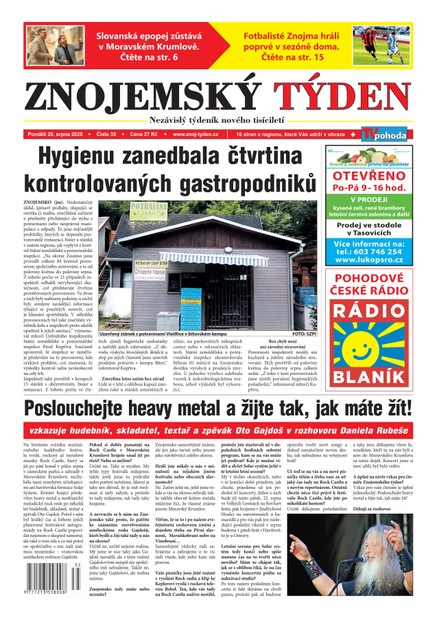 Znojemský týden 35/2025