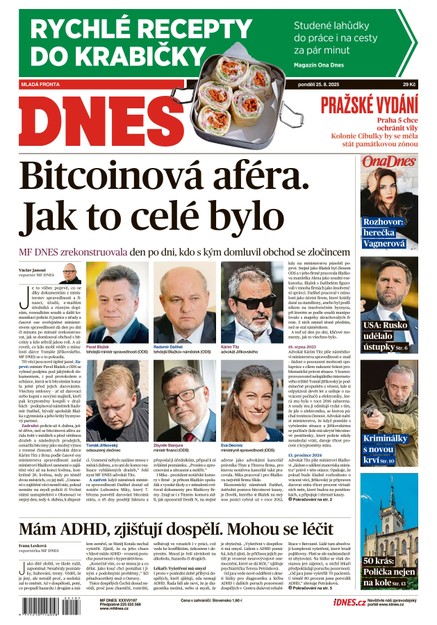 MF DNES - 25.08.2025