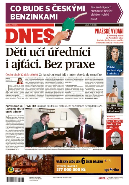 MF DNES - 27.08.2025