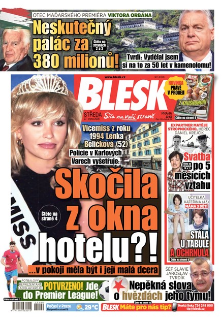 Blesk - 27.08.2025