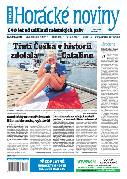 Horácké noviny 35/2025