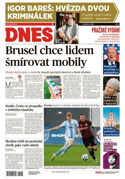 MF DNES - 28.08.2025