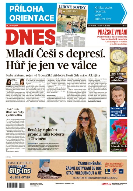 MF DNES - 30.08.2025