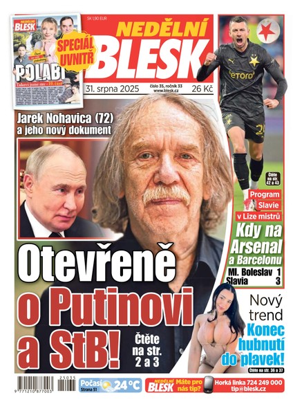 NEDĚLNÍ BLESK - 31.08.2025