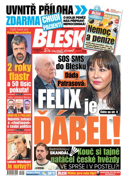 Blesk - 01.09.2025