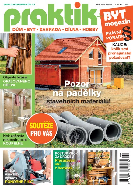 PRAKTIK & příloha Byt magazín 9/2025