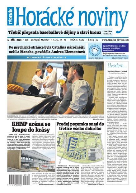 Horácké noviny 36/2025