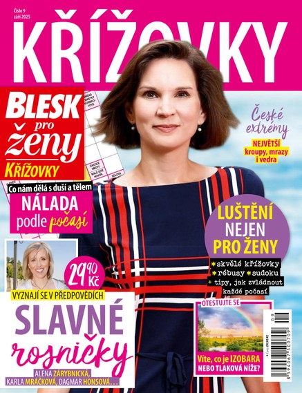 BLESK PRO ŽENY KŘÍŽOVKY - 9/2025