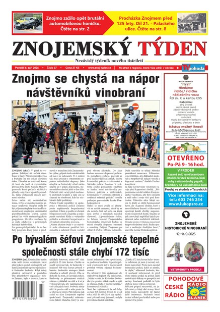 Znojemský týden 37/2025