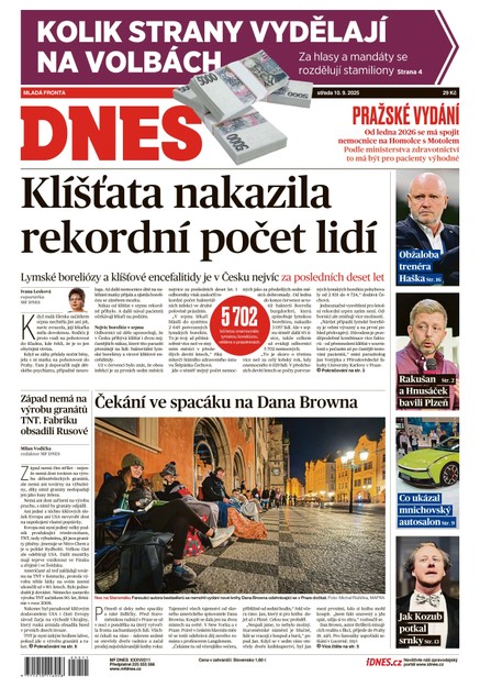 MF DNES - 10.09.2025