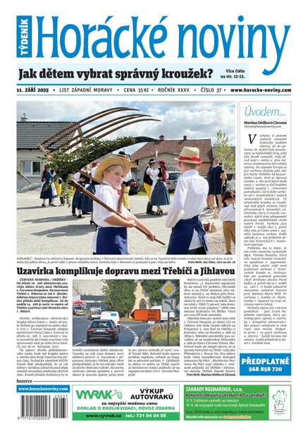 Horácké noviny 37/2025