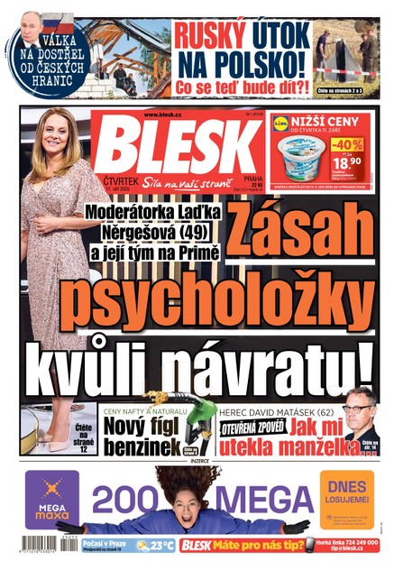 Blesk - 11.09.2025