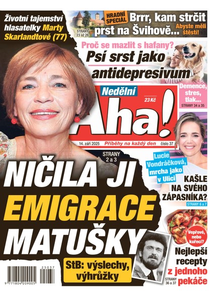 NEDĚLNÍ AHA! - 14.09.2025