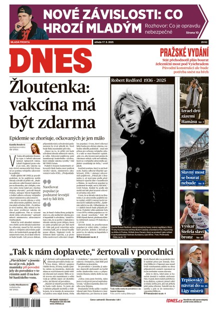 MF DNES - 17.09.2025