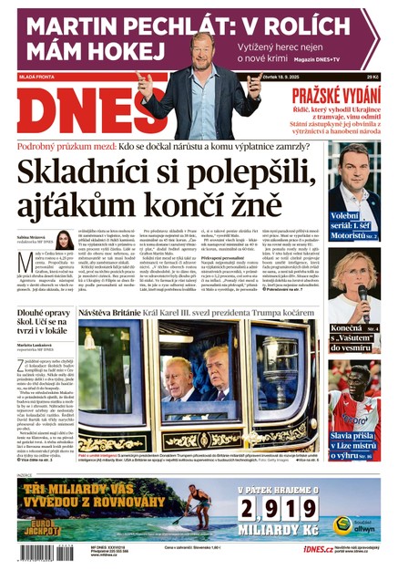 MF DNES - 18.09.2025