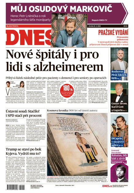 MF DNES - 25.09.2025