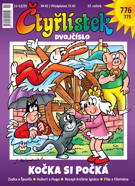 Čtyřlístek 11-12/2025