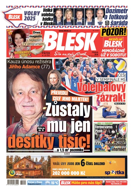 Blesk - 26.09.2025