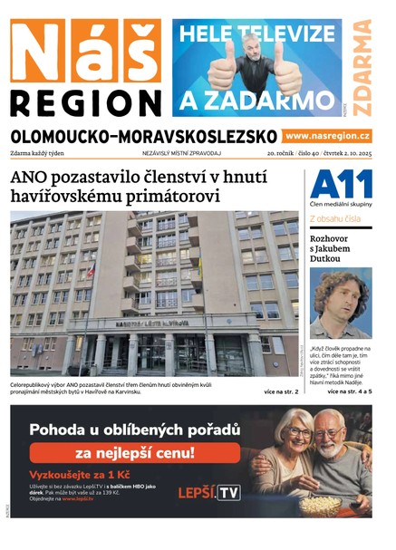 Náš Region - Olomoucko/Moravskoslezsko 40/2025