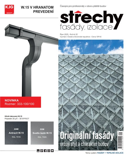 Střechy, Fasády, Izolace 9/2025