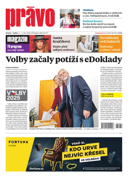 Deník Právo - 4.10.2025