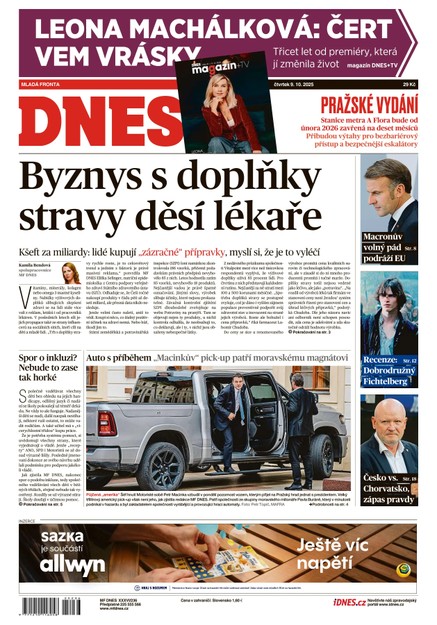 MF DNES - 09.10.2025