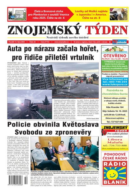 Znojemský týden 42/2025