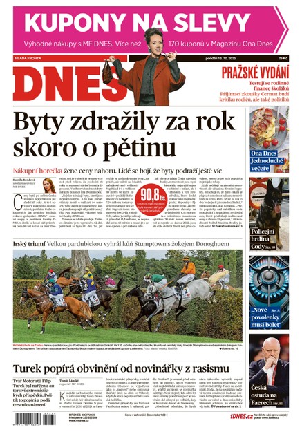 MF DNES - 13.10.2025
