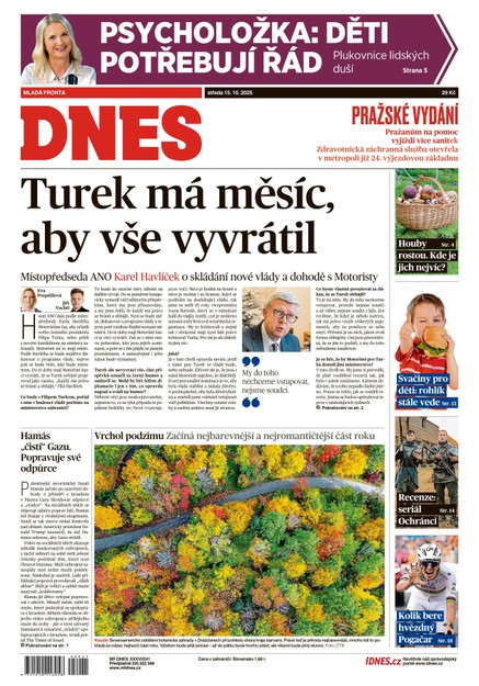 MF DNES - 15.10.2025