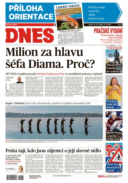 MF DNES - 18.10.2025
