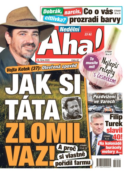 NEDĚLNÍ AHA! - 19.10.2025