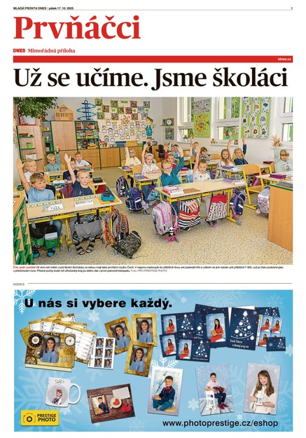 Prvňáčci Jižní Čechy - 17.10.2025