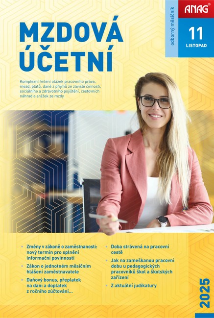 Mzdová Účetní 11/2025