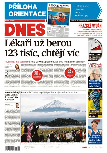 MF DNES - 25.10.2025