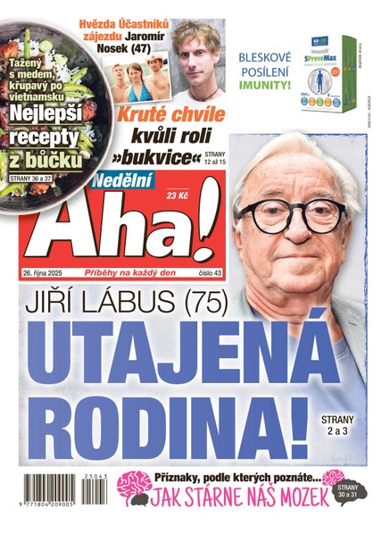 NEDĚLNÍ AHA! - 26.10.2025