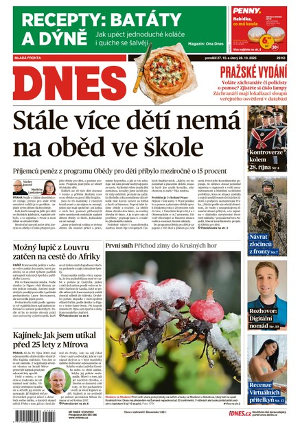 MF DNES - 27.10.2025