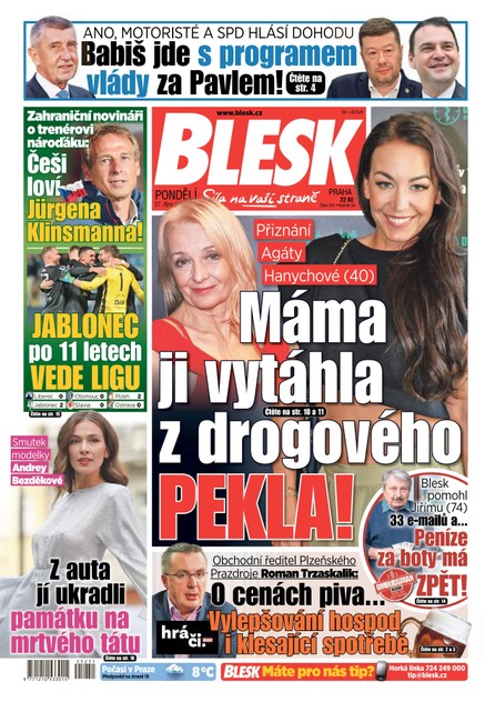 Blesk - 27.10.2025